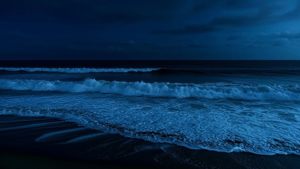 Ocean Ambience for Deepest Sleep and Restorative Morning Energy Continuous 24/7