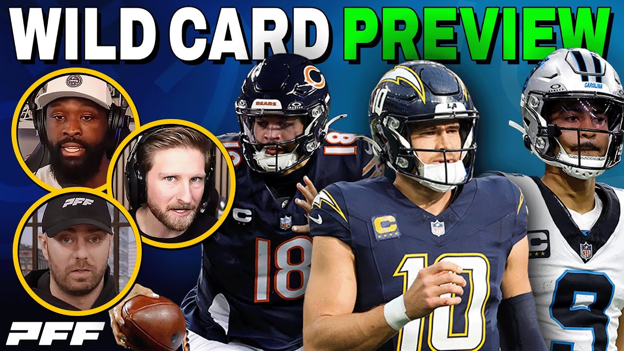 2026 NFL Wild Card Weekend Preview | PFF NFL Show
