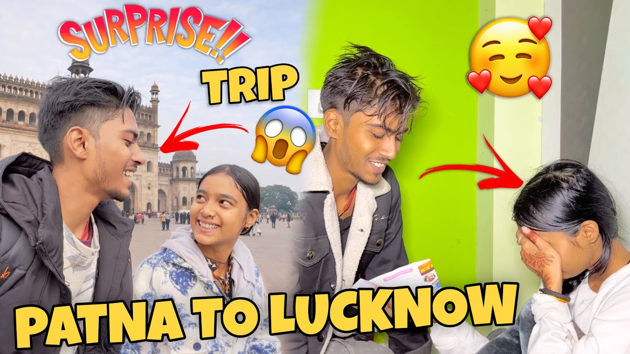 Bihar patna to Up Lucknow 😍 muskan ke ghar gaye 🥰 || kunnu muski vlogs 
