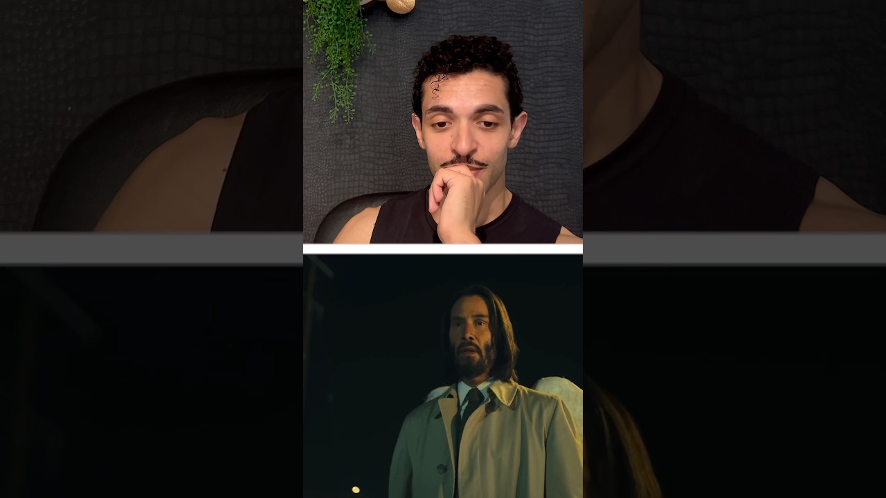 &ldquo;GOOD FORTUNE&rdquo; trailer reaction 😇 | ARCHANGEL WICK 🪽 #KeanuReeves #Hollywood #TrailerReaction