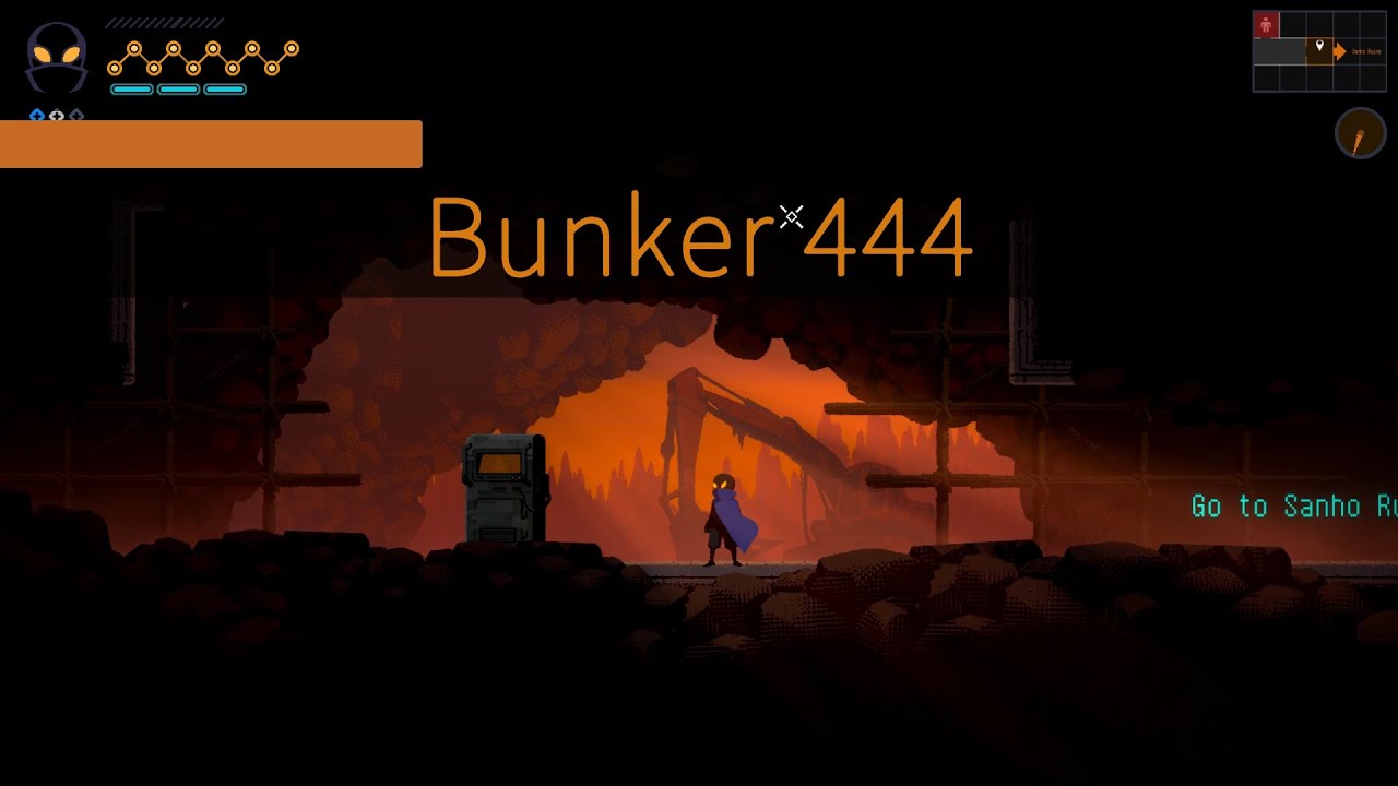 Entering Bunker 444 (haak)