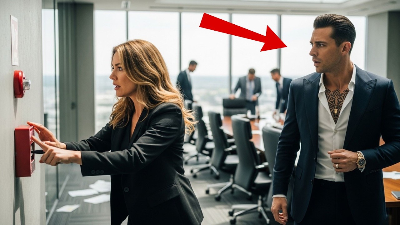 She Interrupted His Meeting With a Fire Alarm — The Mafia Boss Discovered It Saved Him From Death