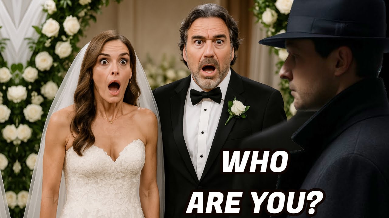 Mysterious man suddenly appears at Taylor & Ridge's wedding, revealing shocking secret B&B Spoilers