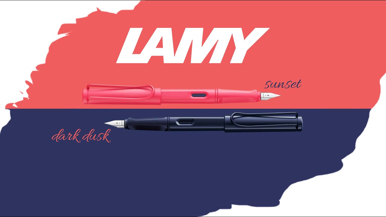 LAMY Safari 2025 Special Edition Sunset & Dark Dusk