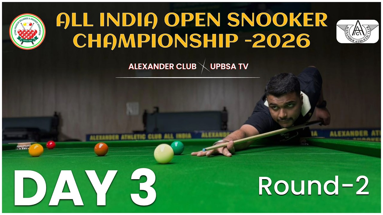 Neeraj Bagga VS Abhinav Singh || Table-1 || All India Snooker Championship 2026