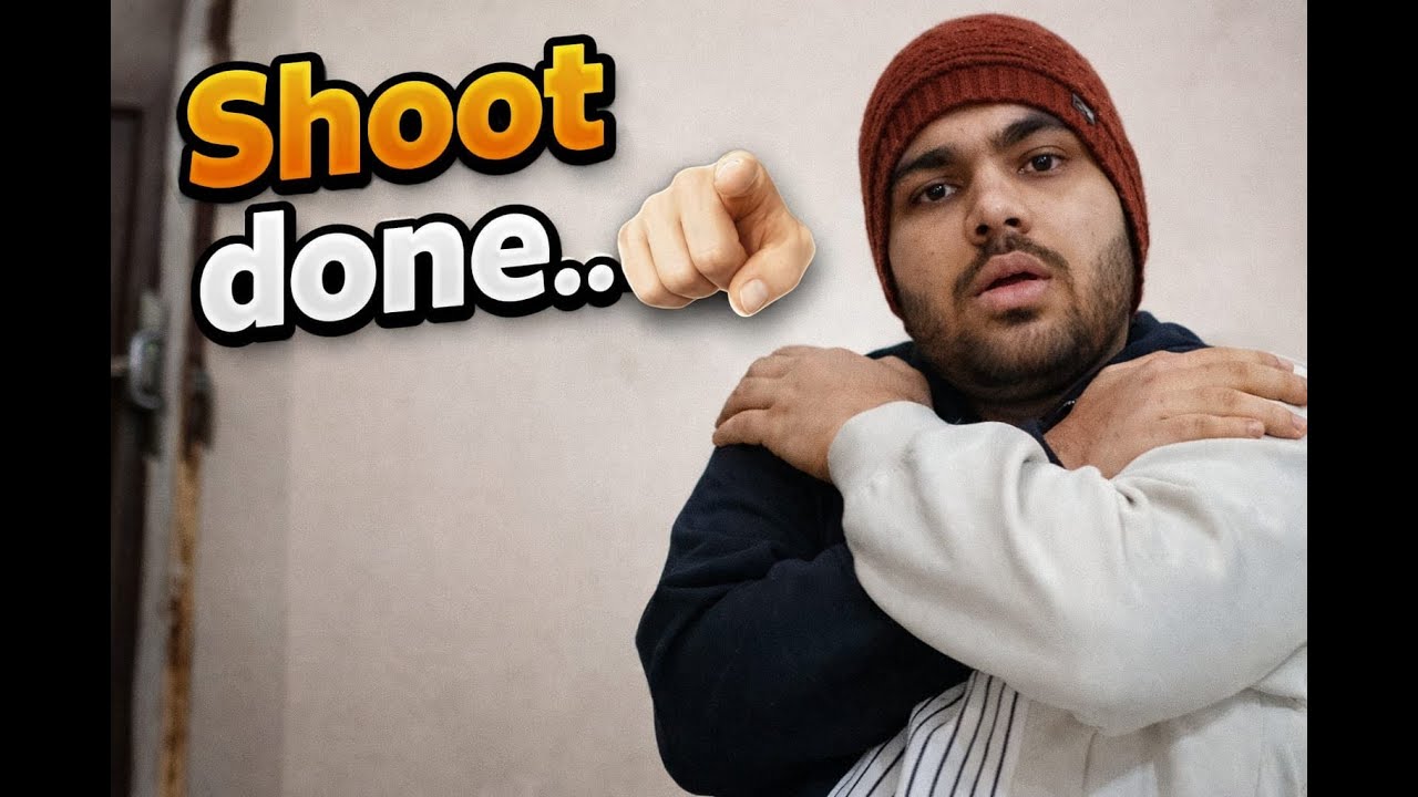 Darr mein shoot...😱😨 / VLOG #26