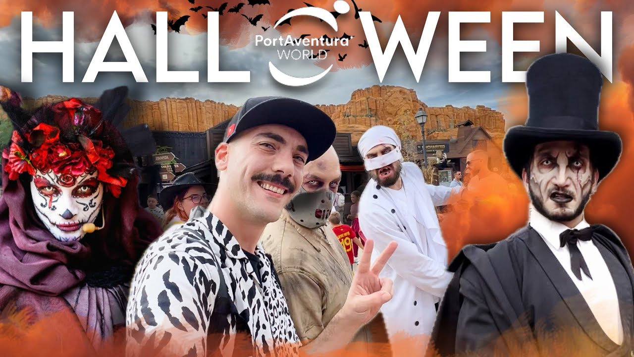 🎃Domingo de Halloween en PortAventura World | Vlog 2024