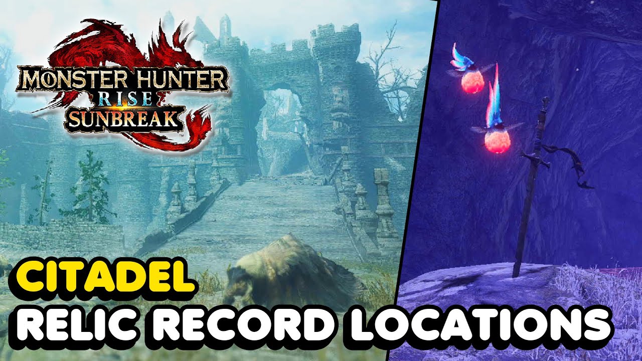 All CITADEL Relic Record Message Locations In Monster Hunter Rise: Sunbreak
