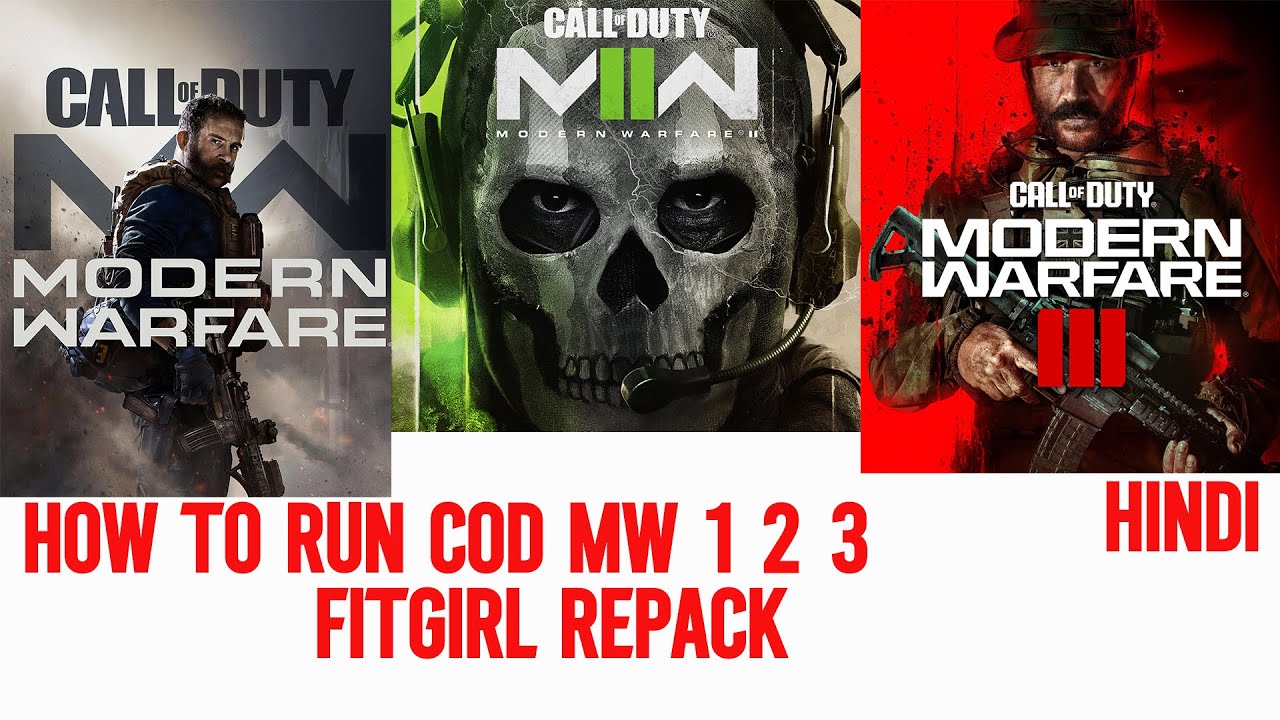 Как установить и играть в серию COD MW от Fitgirl Repack