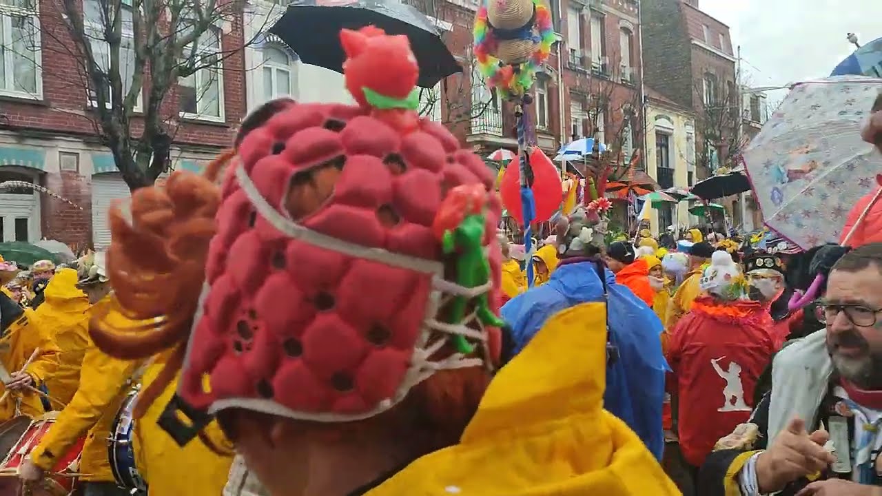 Carnaval de Dunkerque 2024, Bande de Malo, bande des familles, dimanche matin.