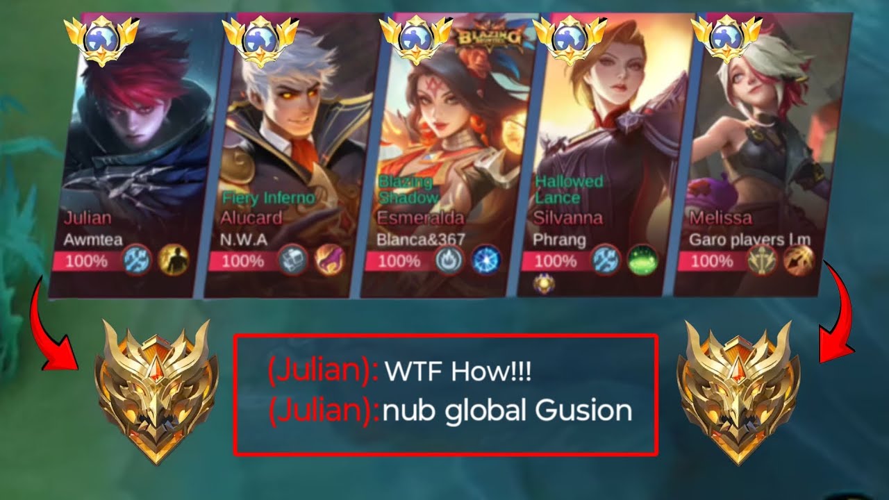 22 Kills!! This Gusion Build Can 1v1 Meta Hero 😱!! - Top 1 Global Gusion ~ MLBB