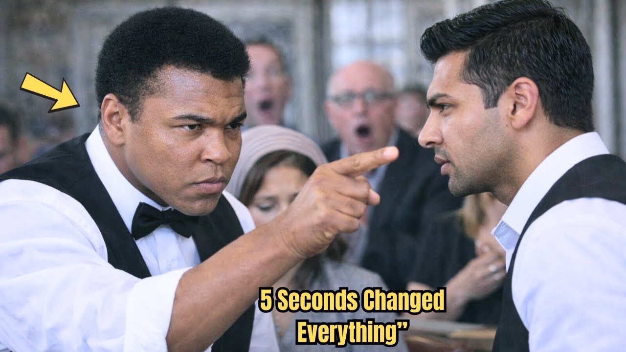 Waiter Disrespected Muhammad Ali’s Wife—His 5-Second Response Shocked Everyone