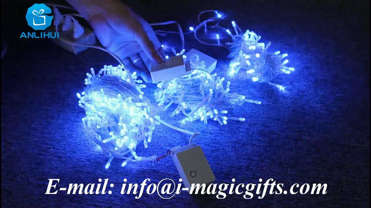 Blue IP65 christmas decoration fairy light for home decoration