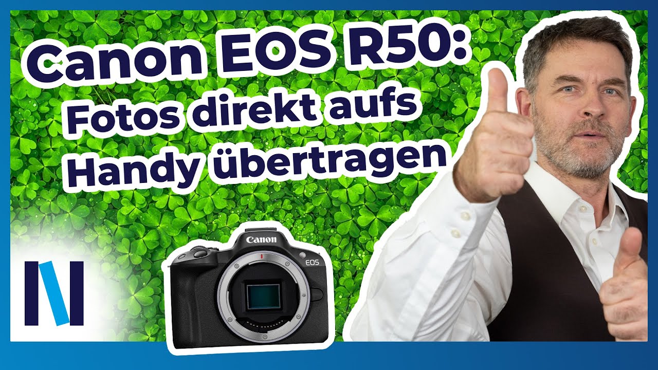 So verbindest Du die Canon EOS R50 mit dem Smartphone oder Tablet!