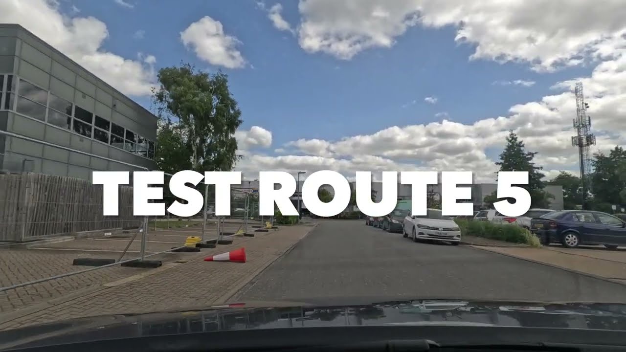 Cambridge Driving Test Route 5