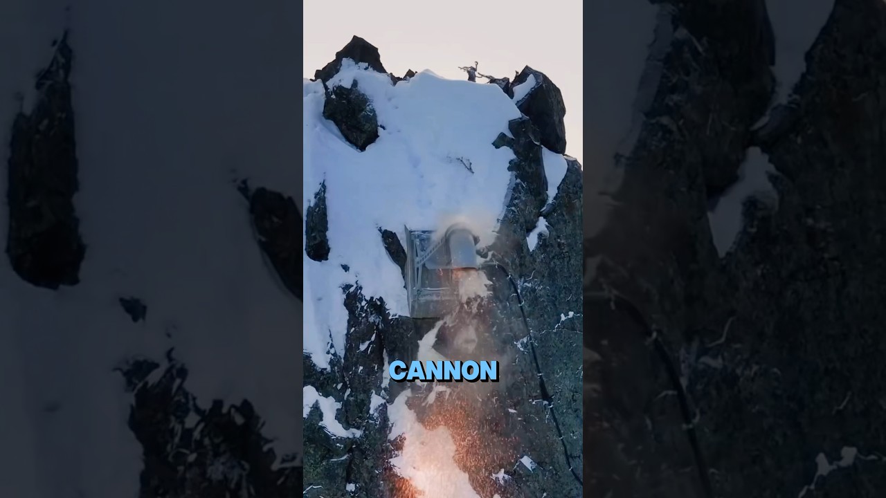 Avalanche Cannon Saves Lives