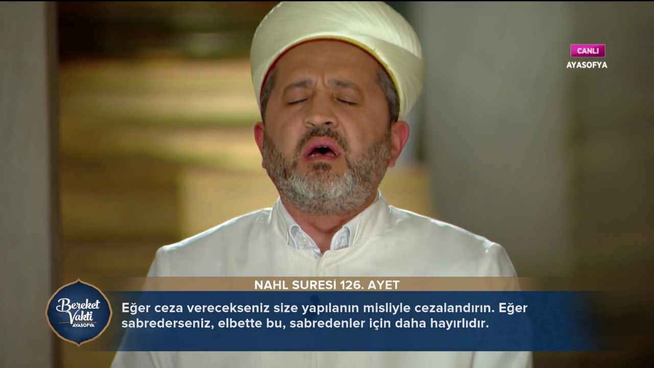Yaşar Çuhadar'dan Kur'an Tilaveti