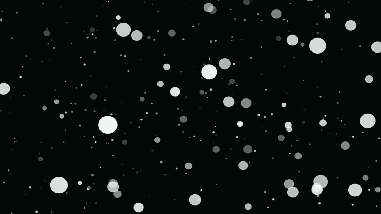white random dots floating around - satisfying bokeh animation loop.mp4