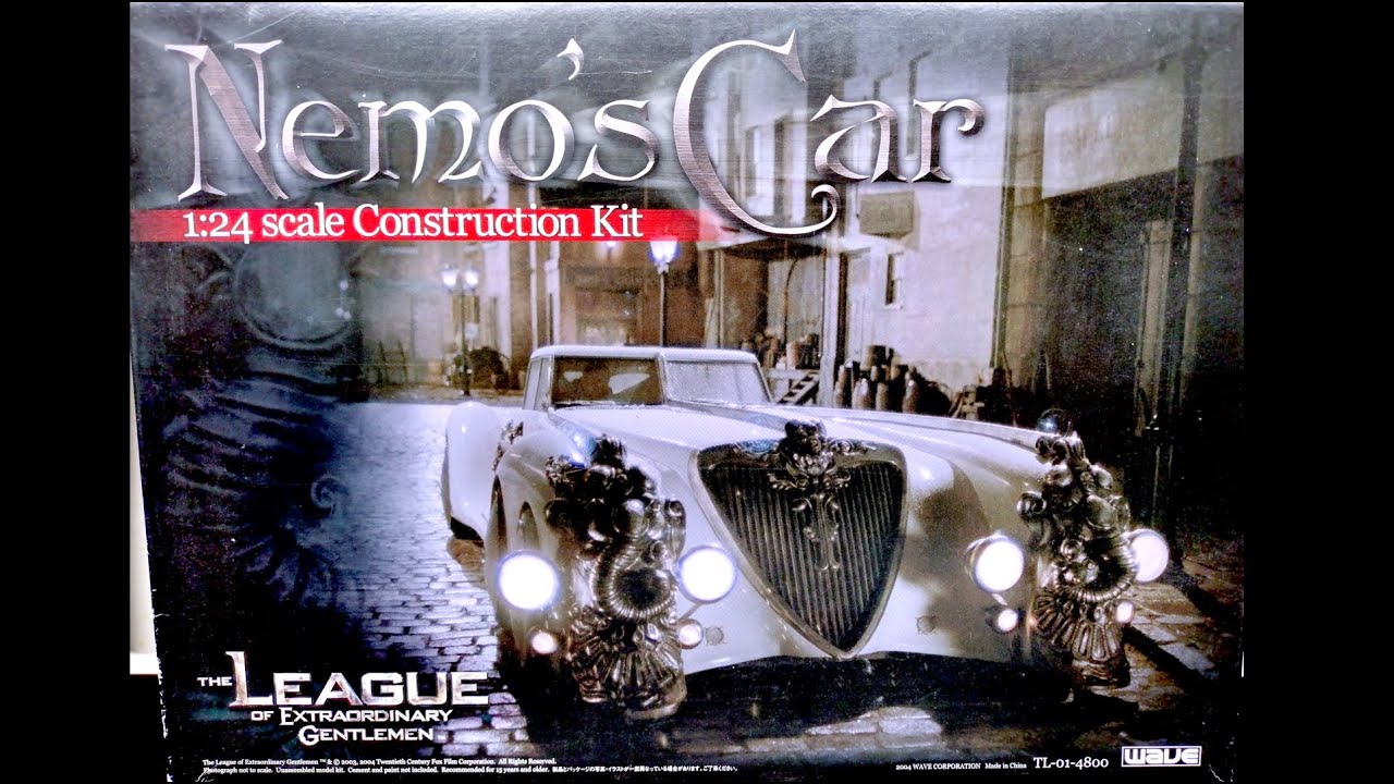 What's in the box? WAVE LXG Captain Nemo Automobile Scale Model 
