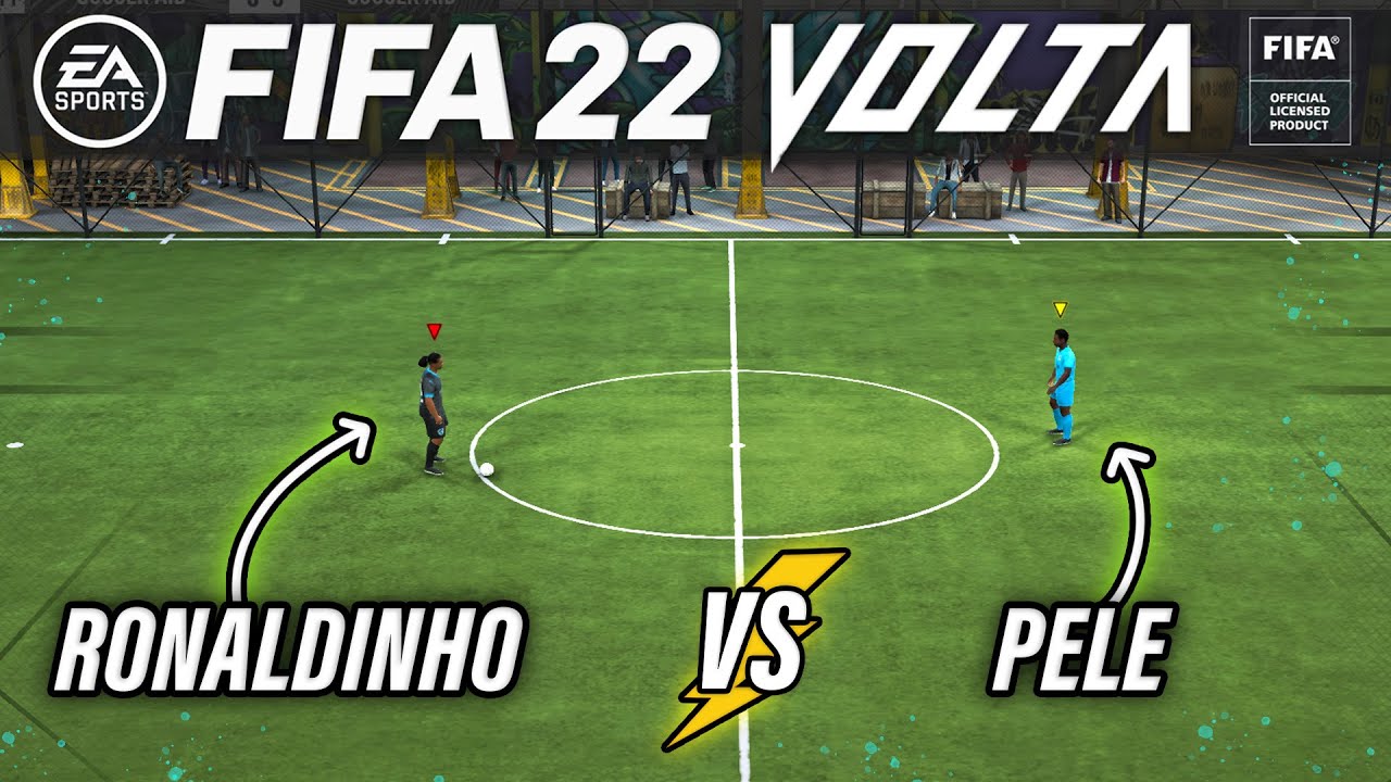 RONALDINHO VS PELE (1vs1)| FIFA 22 VOLTA *INSANE*
