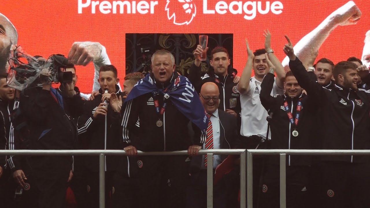Sheffield United Premier League Promotion Parade | Highlights