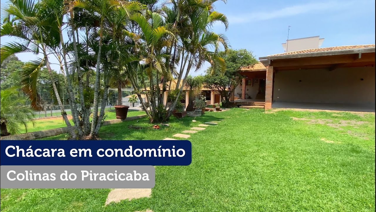 Chácara no condomínio Colinas de Piracicaba - Piracicaba/SP