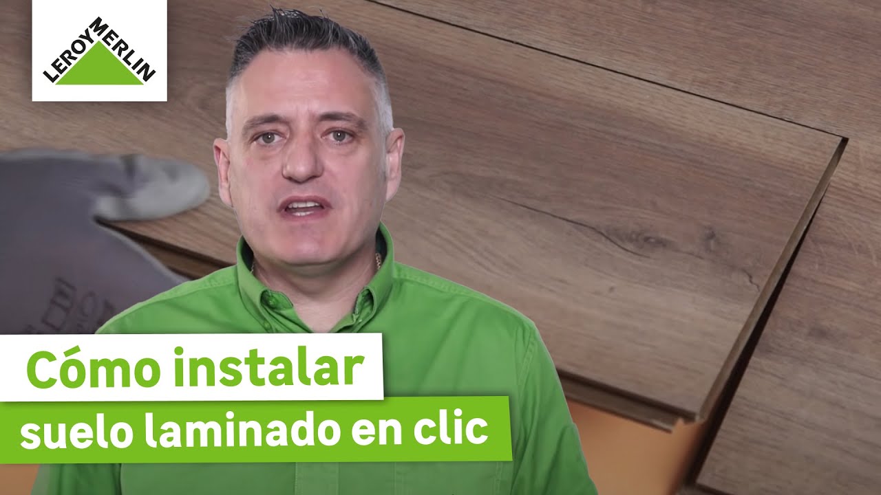 Cómo instalar suelo laminado en clic | LEROY MERLIN