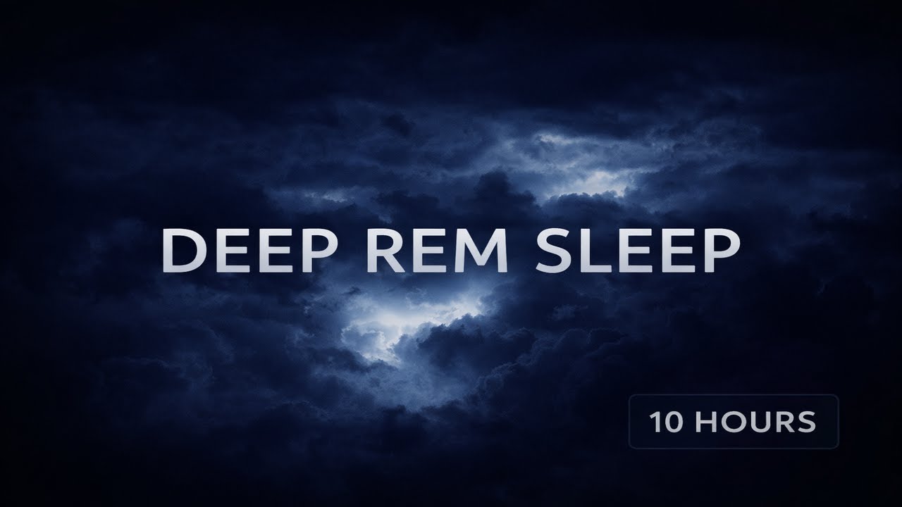 Nonstop Thunderstorm for Deep REM Sleep