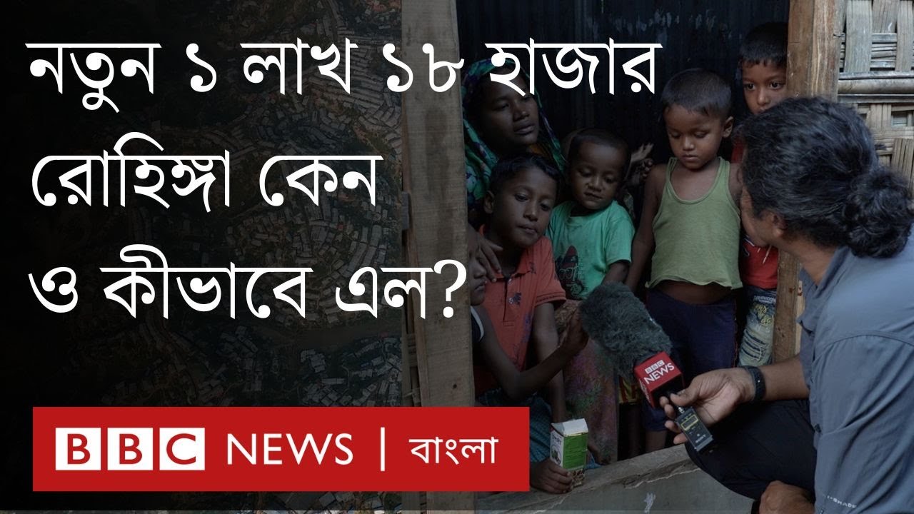 নতুন লক্ষাধিক রোহিঙ্গা বাংলাদেশে,  উদ্বেগ কোথায়? | BBC Bangla