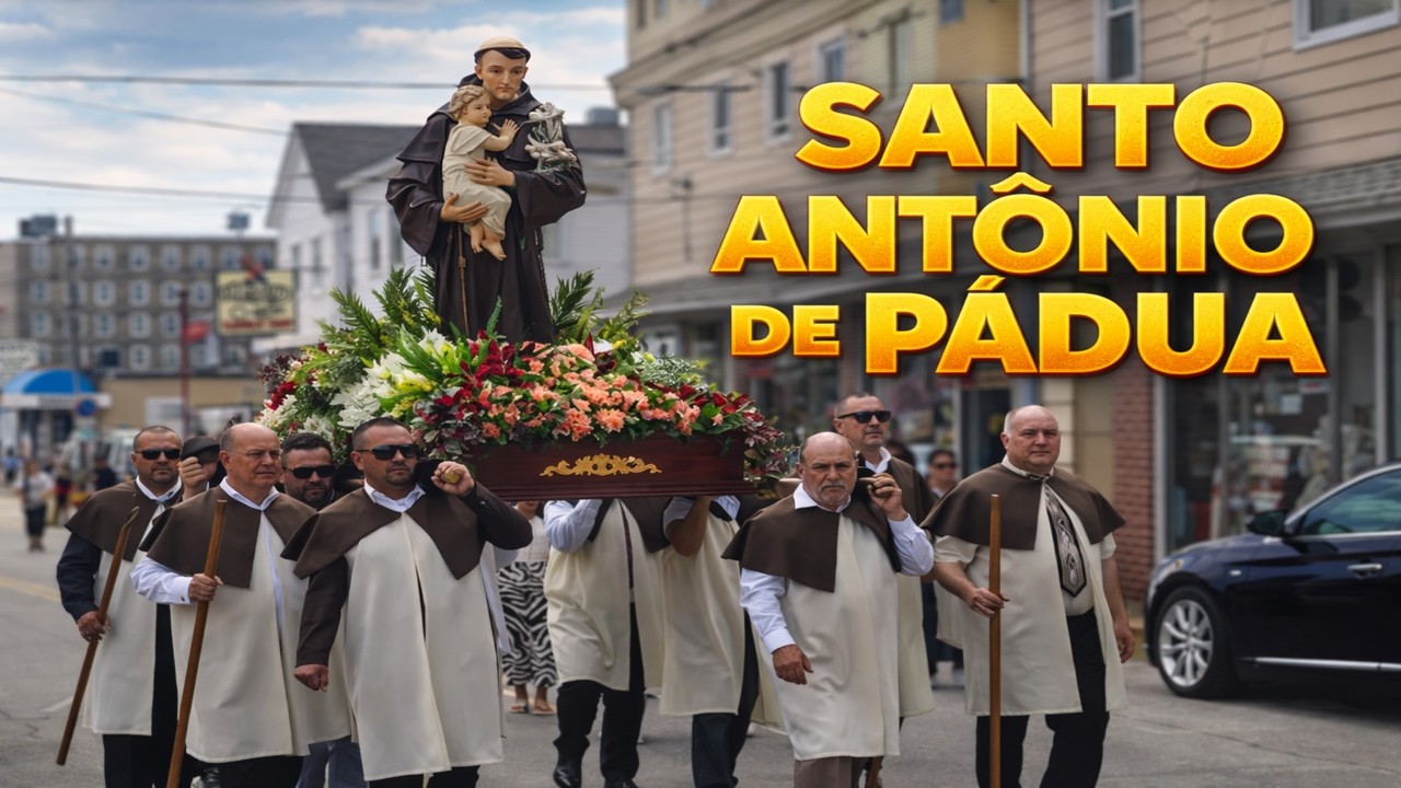 👉 Procissão da Igreja de Santo Antônio de Pádua 🇵🇹 – Fall River 2025 (4K)
