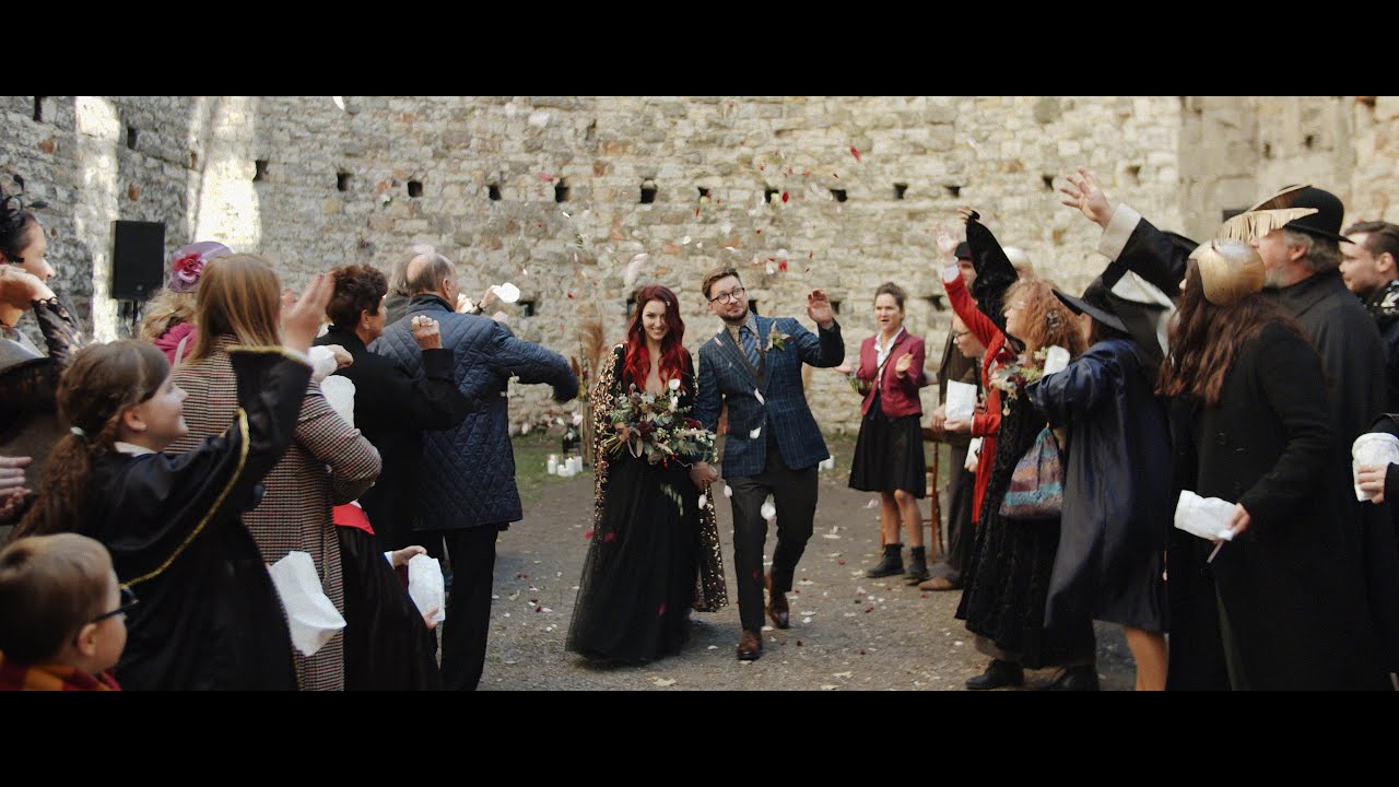 Harry Potter themed wedding video