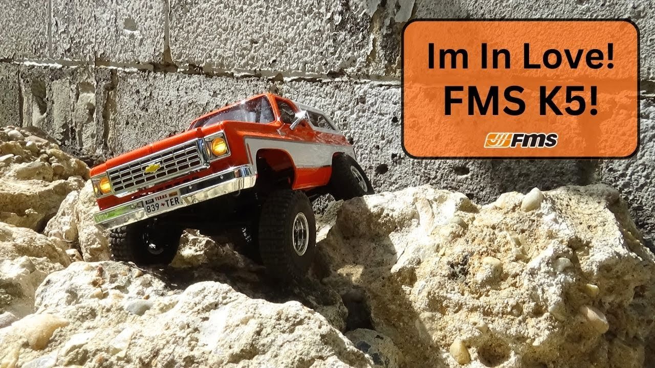 FMS k5 blazer first impressions and crawling! this truck is on point!