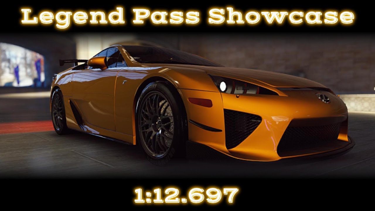 Legend Pass Showcase - 1:12.697 [Flames Of Fortune] | Asphalt Legends Unite