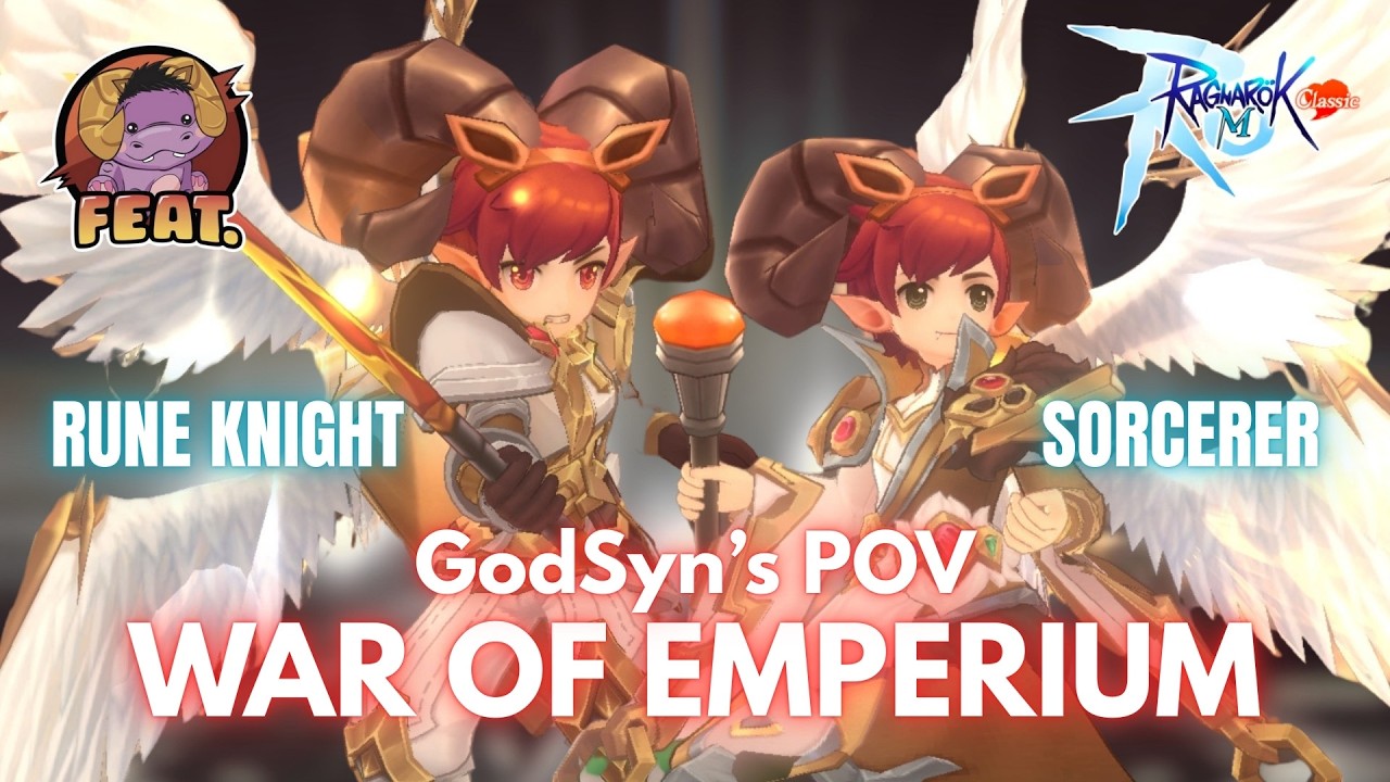 Ragnarok M: Classic | POV GodSyn วอร์นี้เล่น2อาชีพ