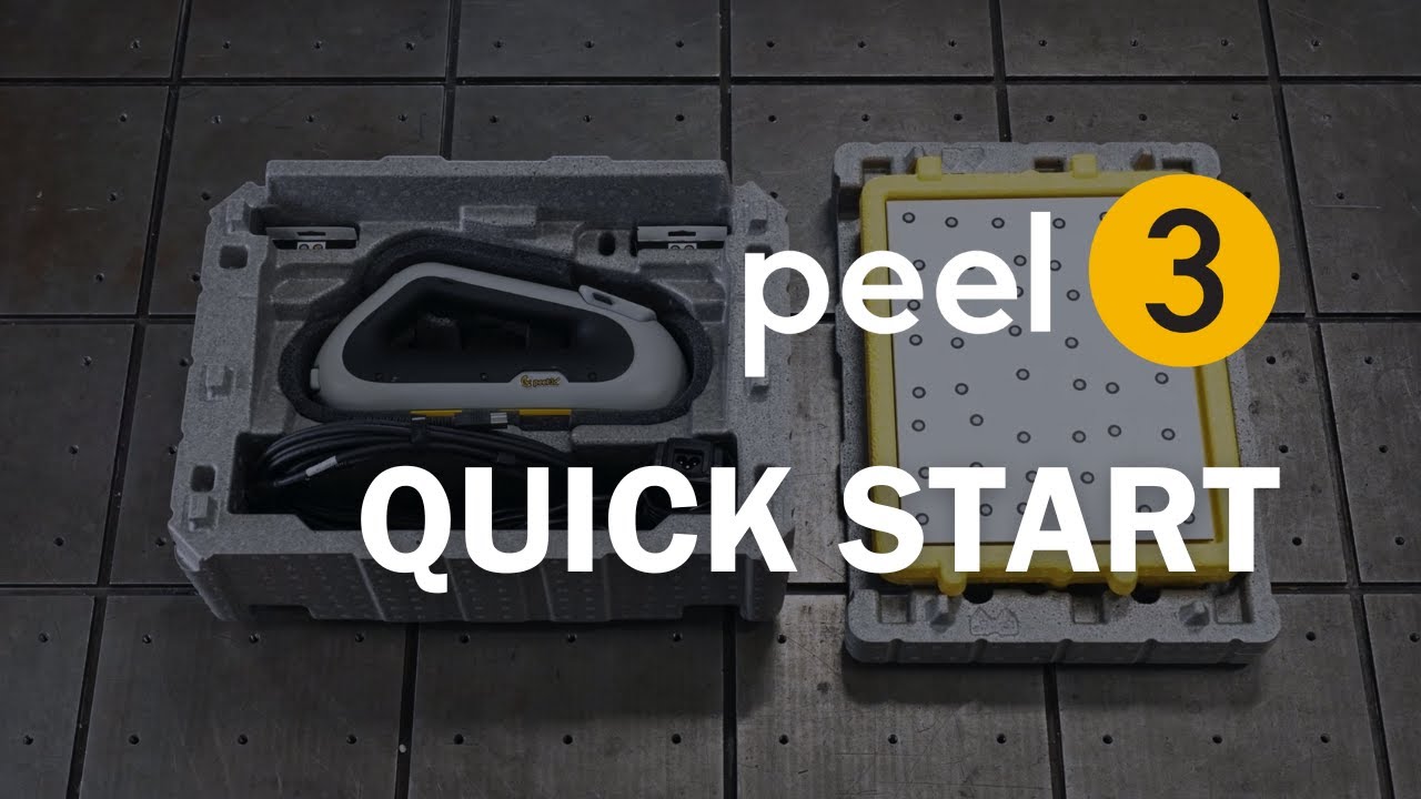 peel 3d&trade; peel 3 unboxing video - Quick Start