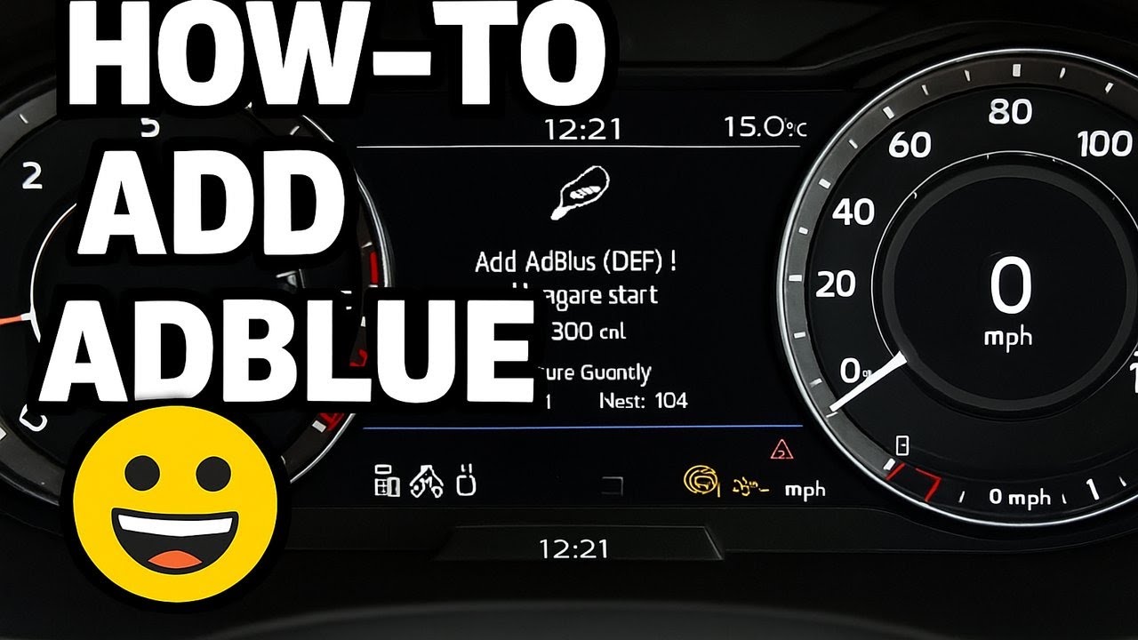 How to add Adblue to Volkswagen Tiguan R-line
