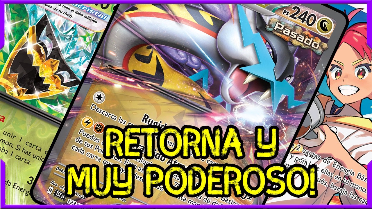 ✨NADA RESISTE ESTE DAÑO! ✨ RAGING BOLT EX DECK POKÉMON TCG✨