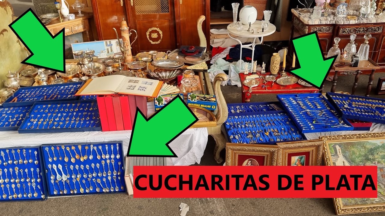 DE COMPRAS POR EL MERCADO DE LOS ENCANTES 