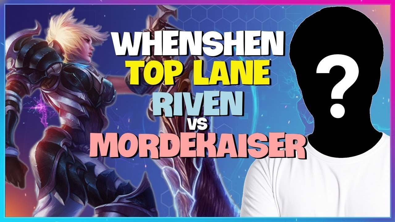 WhenShen's Riven: Rank 1 Challenger TOP Lane Masterclass | Engsub
