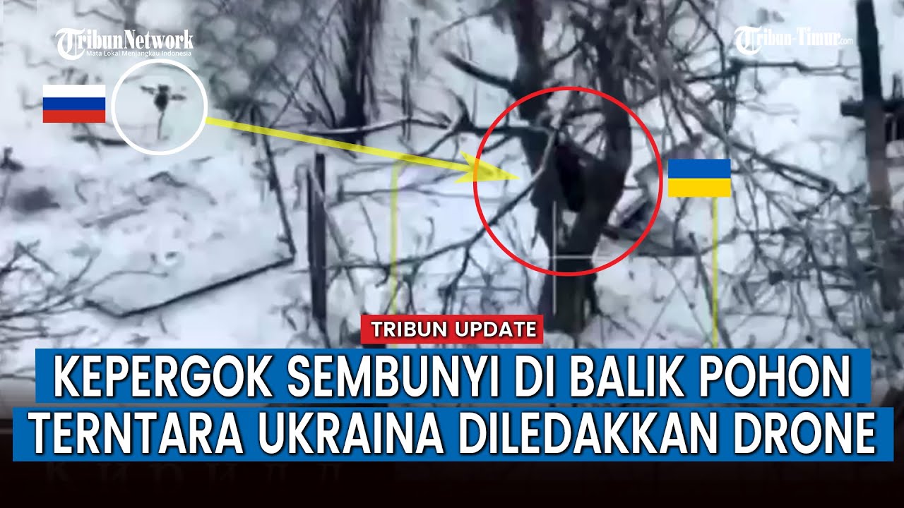 Drone Peledak Rusia Teror dan Gempur Tentara Ukrai