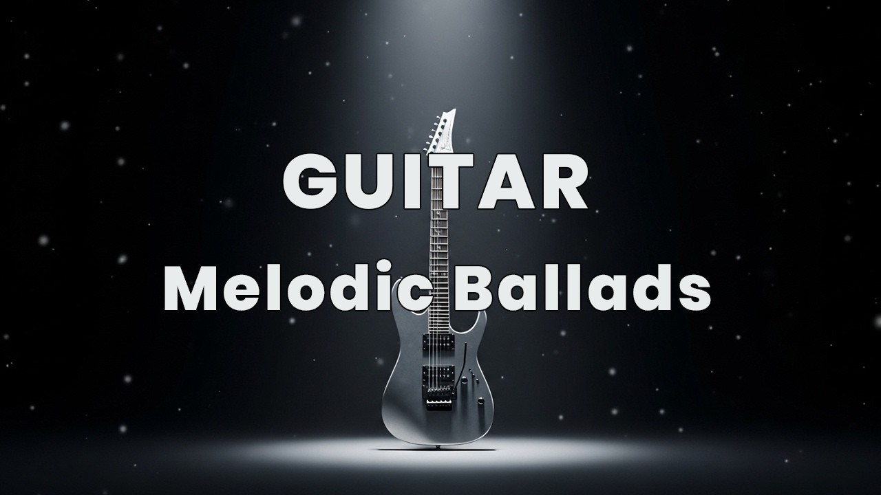 80s Rock Ballad Instrumental | Emotional Electric Guitar