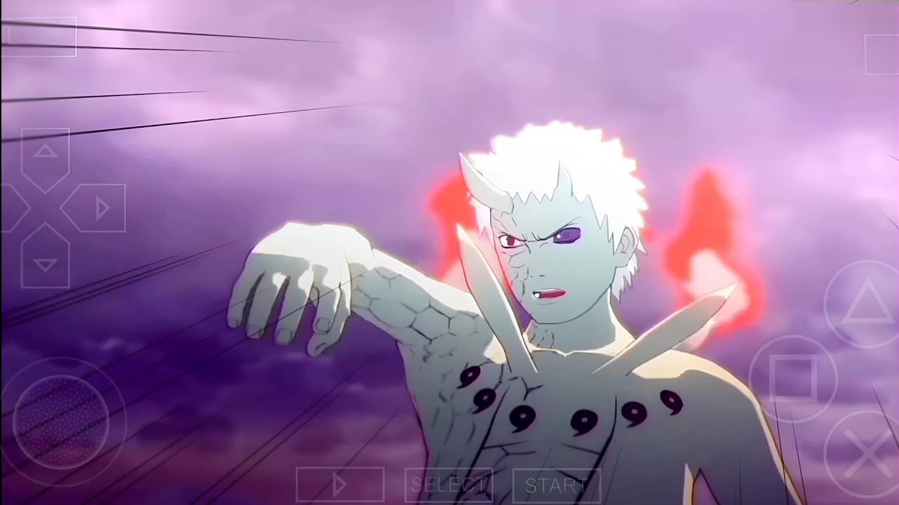 New Ultimate Obito rekudou sixpath V2 Best Mod Naruto impact Ppssp by mxzy