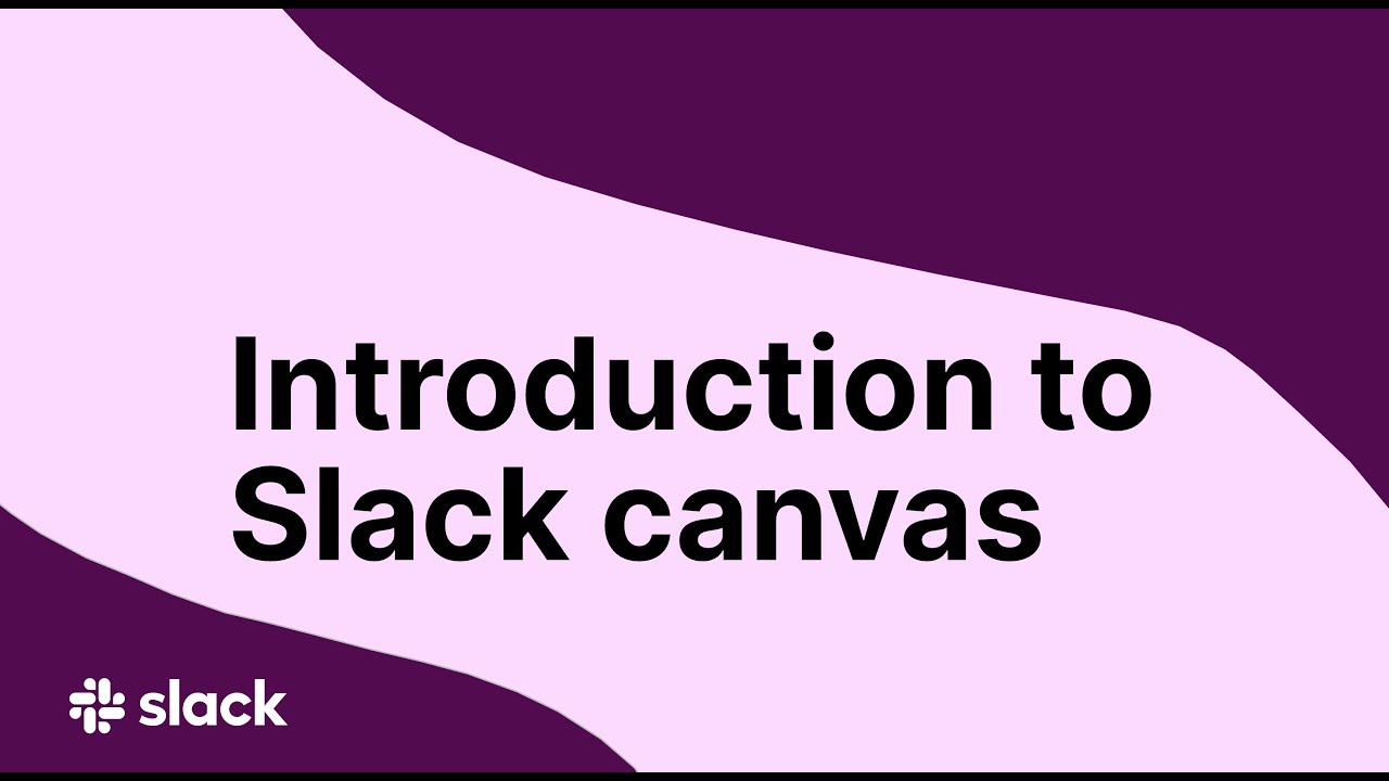 How to use canvases in Slack