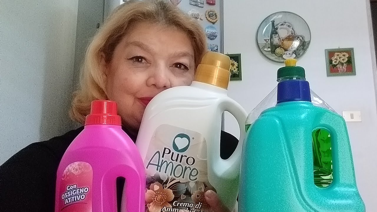 FINALMENTE, IL NUOVO AMMORBIDENTE PURO AMORE\SVUOTA LA SPESA DETERSIVI EUROSPIN