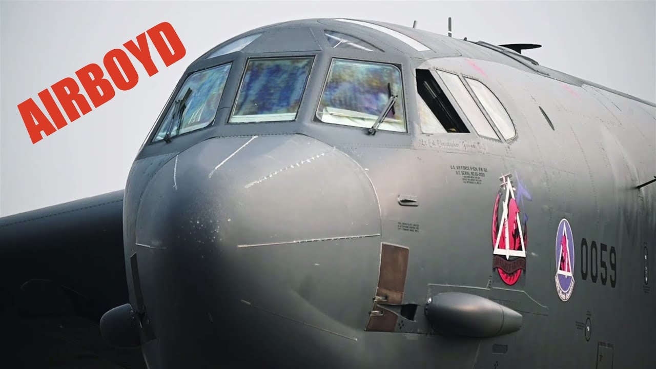 B-52s At Eielson Air Force Base • Bomber Task Force