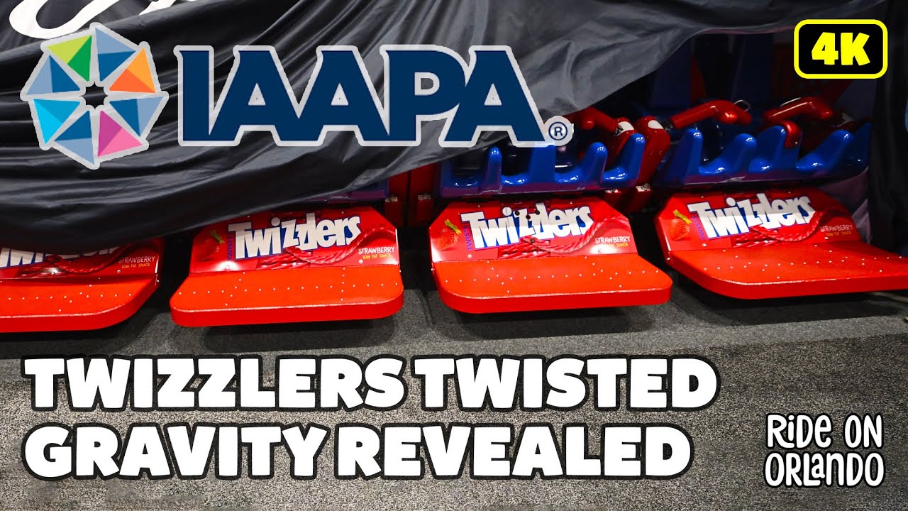 Hershey Park and S&S Worldwide Twizzlers Twisted Gravity Press Conference at IAAPA Expo 2024