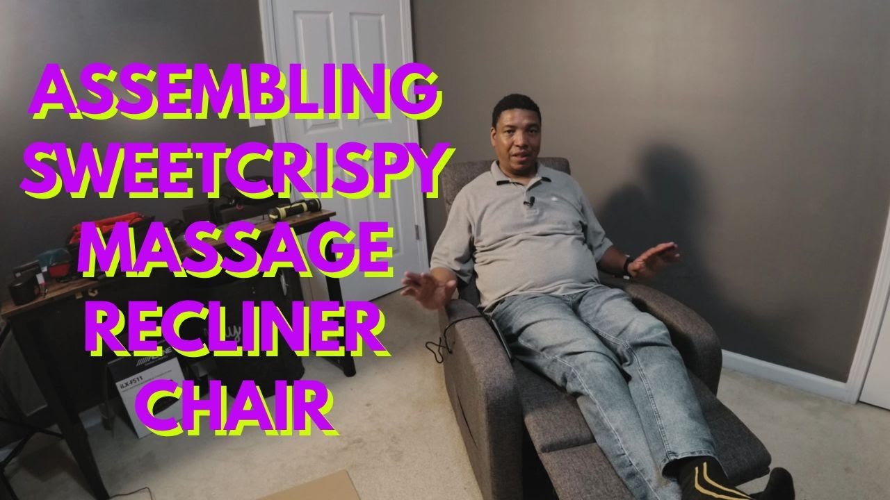 Sweetcrispy Massage Recliner Home Theater Seating for Small Spaces Quick Assembly/Unboxing