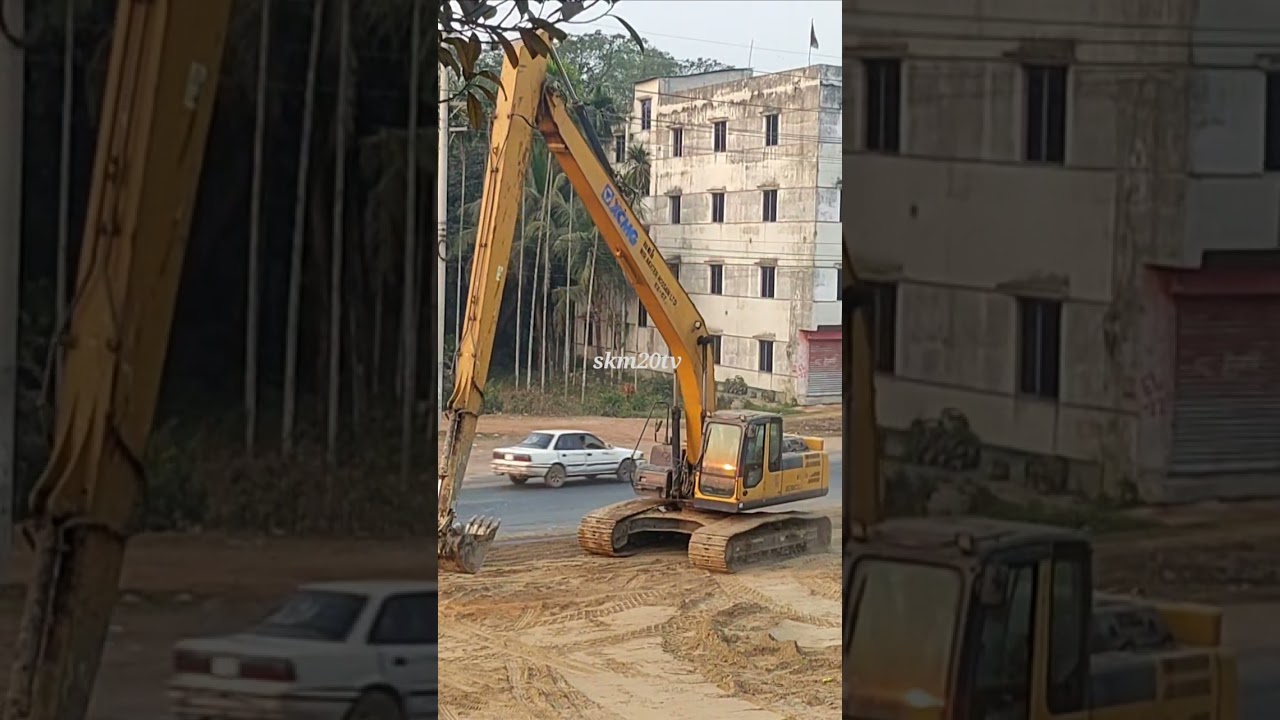 Subscribe me ❤️🙏#automobile #excavator #railway #crane #construction #skm20tv #skm #bulldozer #cr