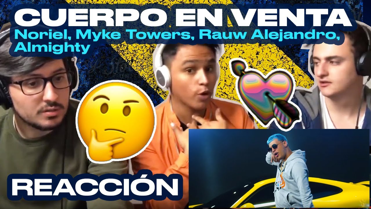 [Reacción] Noriel, Myke Towers, Rauw Alejandro, Almighty - Cuerpo En Venta ANYMAL LIVE 🔴