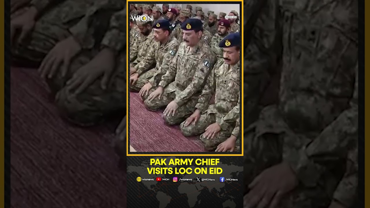 Pakistan: General Asim Munir Celebrates Eid-ul-Azha With Frontline Troops  | WION Shorts